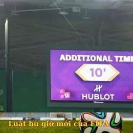 luật bù giờ trong bóng đá