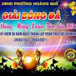 maket giải bóng đá