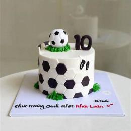 mẫu bánh kem đá bóng