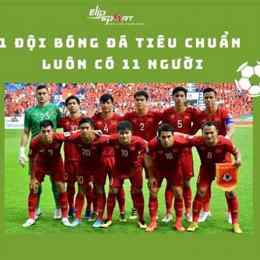 mỗi đội bóng đá có bao nhiêu người