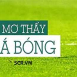 nằm mơ thấy mình đá bóng đánh de con gì