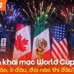 ngày nào khai mạc bóng đá world cup