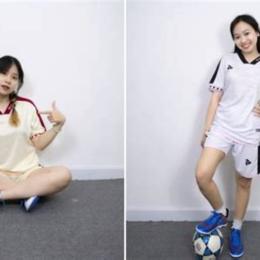 phối đồ với áo đá bóng nữ