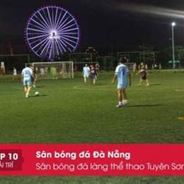 sân bóng hồ tương đà nẵng