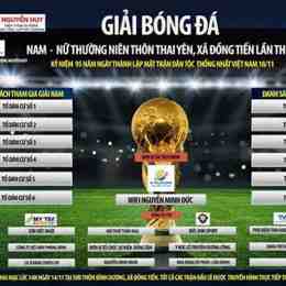 tất cả giải bóng đá
