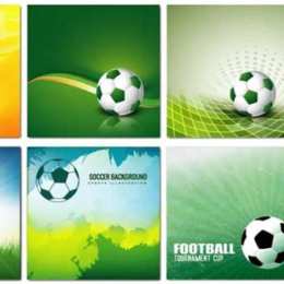 thiết kế background bóng đá