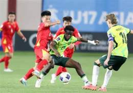 tính năng nổi bật bóng đá u17 việt nam với australia