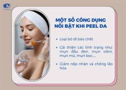 tính năng nổi bật peel da bong nhẹ