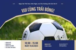 tính năng nổi bật poster chung kết bóng đá