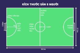 tính năng nổi bật sân bóng đá mini 5 người