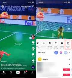 tính năng nổi bật tiktok bóng đá