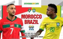 tính năng nổi bật tỷ số bóng đá brazil và maroc