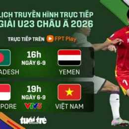 trận đá bóng u23