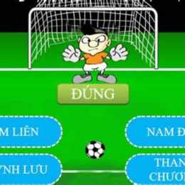 trò chơi đá bóng đầu to