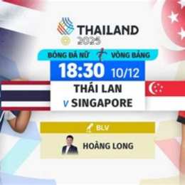 trực tiếp bóng đá thái lan gặp singapore hôm nay