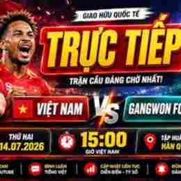 trực tiếp giao hữu bóng đá việt nam