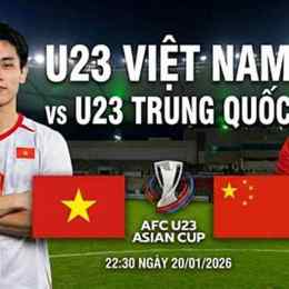 tỷ số bóng đá u23 việt nam và trung quốc
