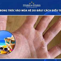 vì sao da tay bị bong tróc