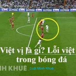 việt vị trong bóng đá la gì