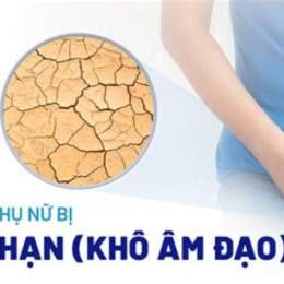 vùng kín bị khô bong da