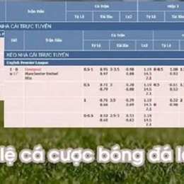 xem tỷ lệ bóng đá nhà cái